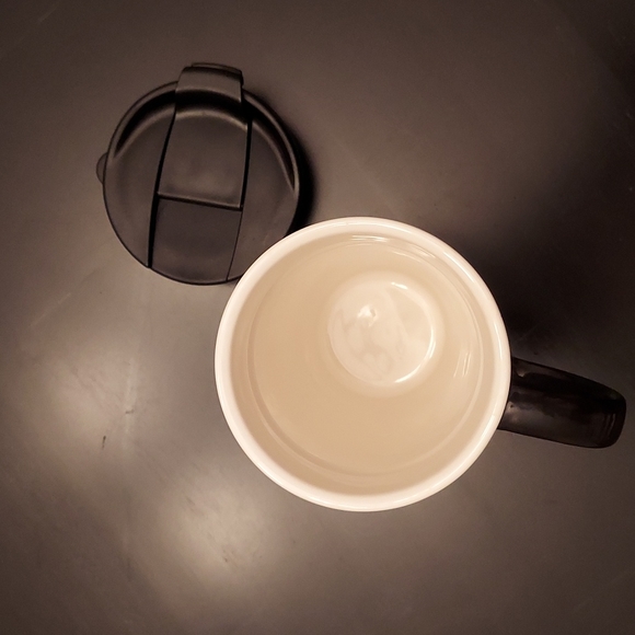 Ceramic "Dog Mom" Coffee Travel Mug - Picture 3 of 6